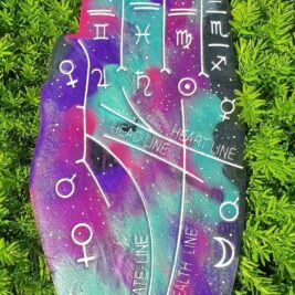 Galactic palmistry hand