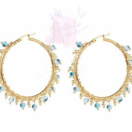 Evil Eye Hoop Earrings: Stylish and Protective Jewelry
