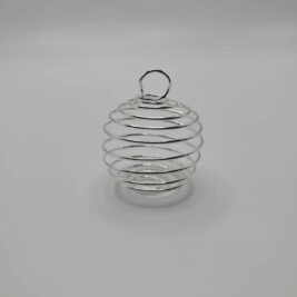 Spiral crystal cages