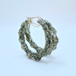 Money bamboo earrings