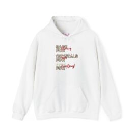 Sage Crystals God Cotton hoodie - cleansing & vibes Spiritual hoodie white