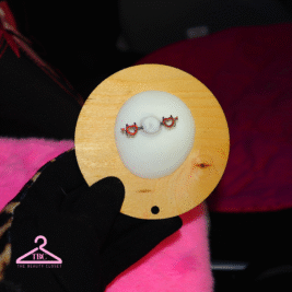 Red Heart Nipple Rings