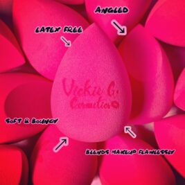 Vickie G. Cosmetics Beauty Blender |Latex-Free Makeup Sponge