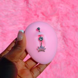 Dangle Crown Belly Ring