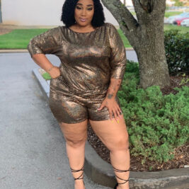 Glitz n Glam Romper-Plus