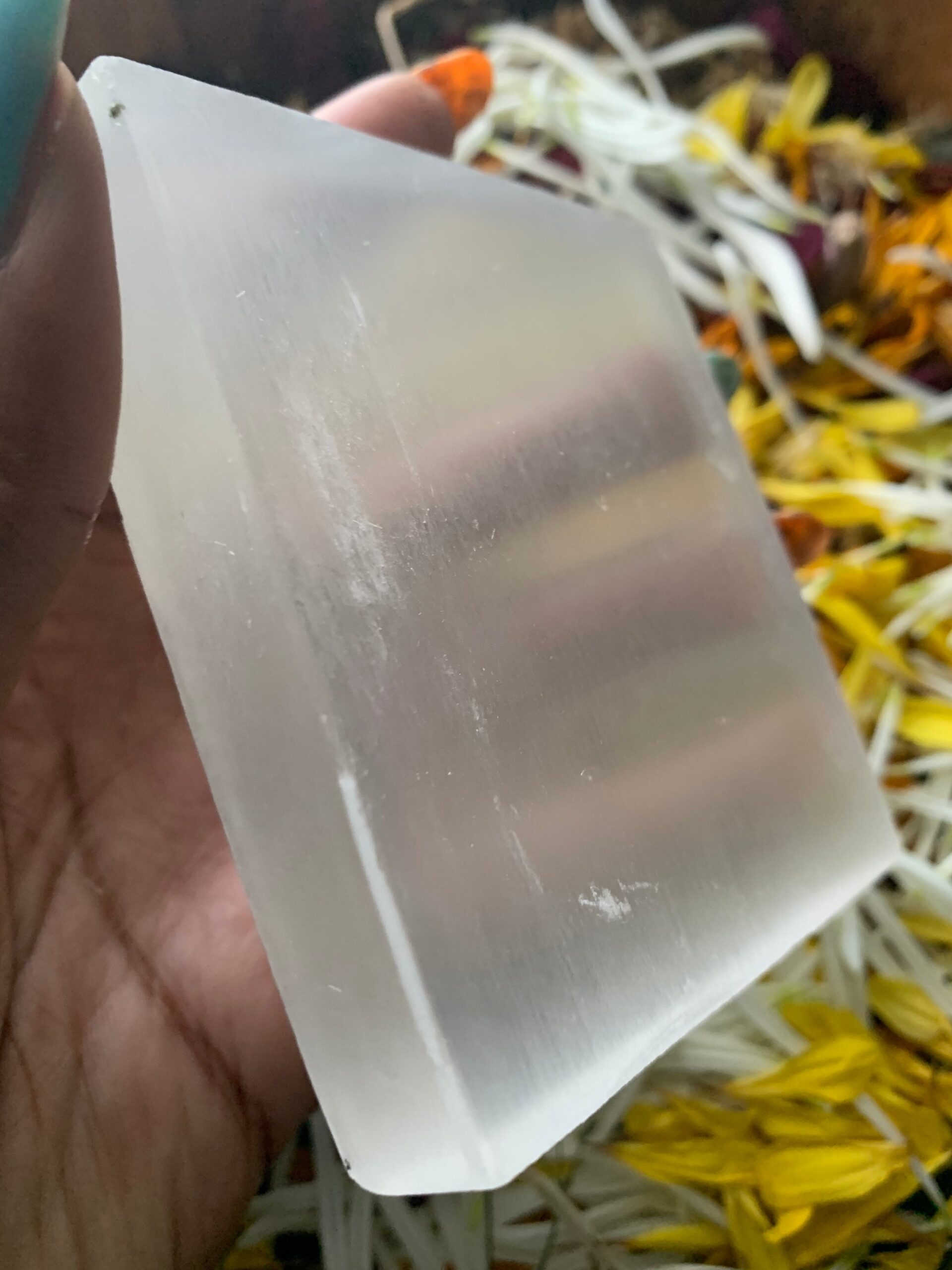 Selenite Slab - Spiritual, Crystals - Astrolyszics