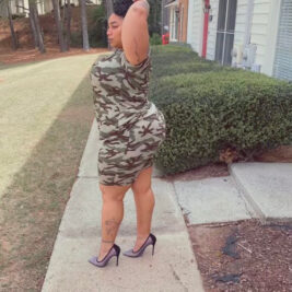 Camo Chill Biker Set-Plus