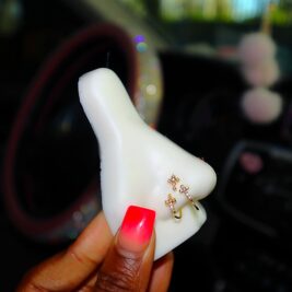 Fake Cross Nose Ring