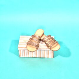 Rhinestone Rose Gold Sandals