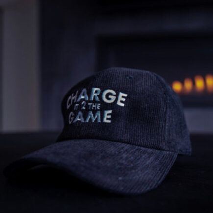 Charge It 2 The Game Embroidered Corduroy Hat