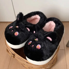 Black Kitty - Slippers