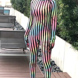 Harley Quinn Stripes Jumpsuit