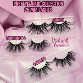 PRETTY & PAID | 25mm Faux Mink lashes
