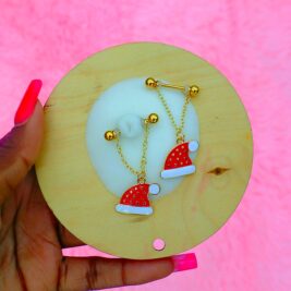 Christmas Nipple Rings