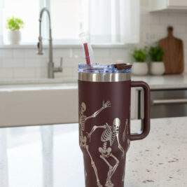 Dancing Skeletons 40oz Tumbler