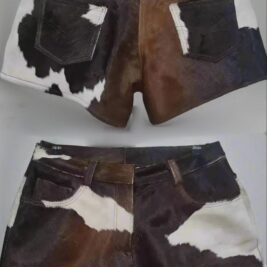 Cow Hide Fur Winter Shorts- By Prima DND