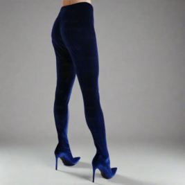 Boho Stilettos Boots - Custom Thigh High, Plus Size & Velvet Pants Footwear