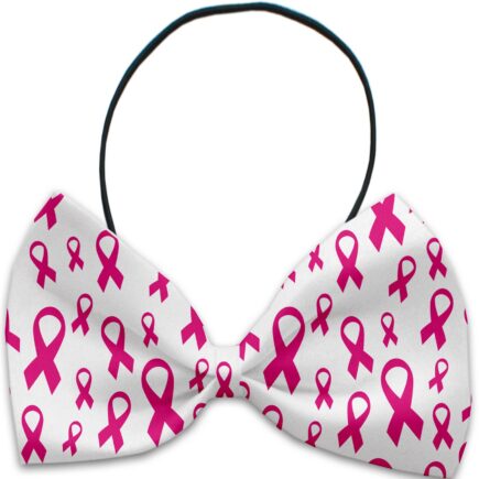 Pink Ribbons Bow Tie