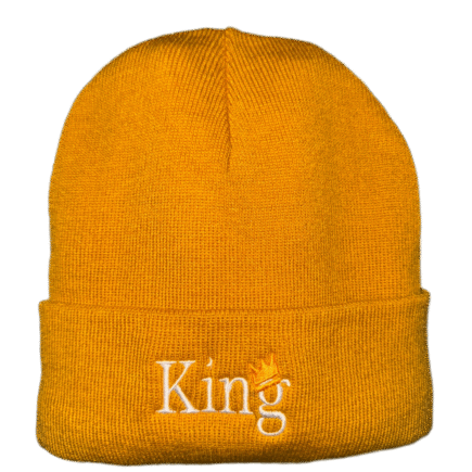 Satin-Lined Beanie ‘King’