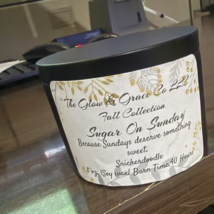 Sugar On Sunday Candle