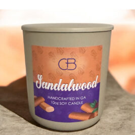 Sandalwood Soy Candle