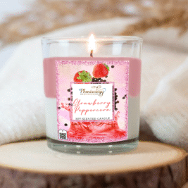 Strawberry Peppercorn Soy Candle