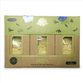 Organico Sahumerio Powder - Arruda/Ruda Incense - 12 Packs