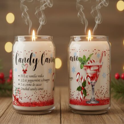Candy Cane Soy Candle
