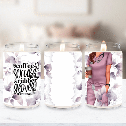 Coffee, Scrubs & Rubber Gloves Soy Candle