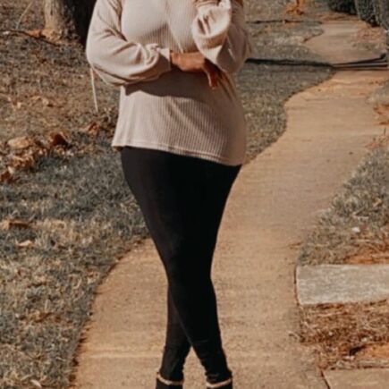 Cut Out Shoulder Sweater (size 8-10) (12-14)