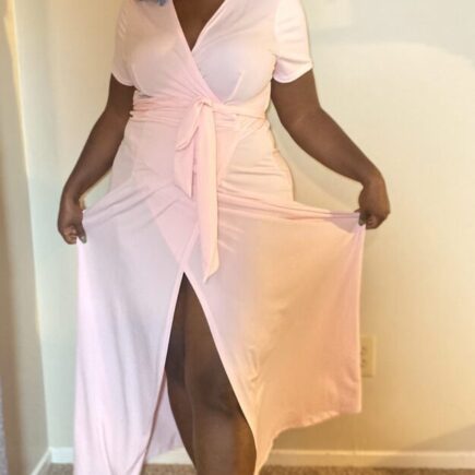 Plus Size, Short Sleeve, Wrap Dress 2X Only(18-20)