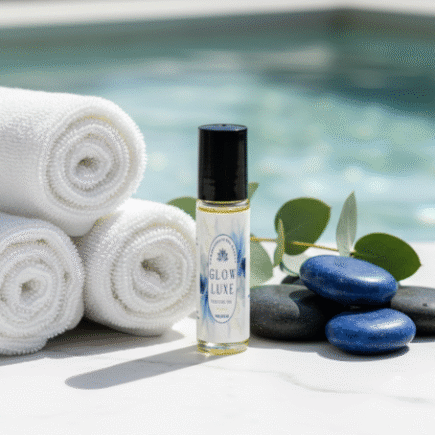 Glow Luxe Whispering Petals rollerball perfume