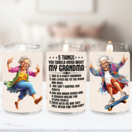 Grandparents Rock Soy Candles