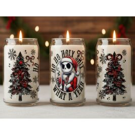Ho Ho Holy Sh*t What a Year Soy Candle