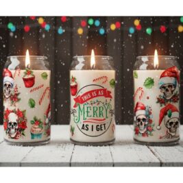 Holiday Vibe Checker Soy Candle Collection