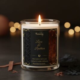 Lace & Leather Soy Candle