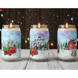 Most Wonderful Time of the Year Soy Candle