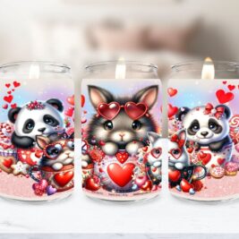 Panda Love Soy Candle
