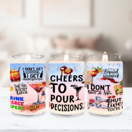 Pour Decisions Soy Candle