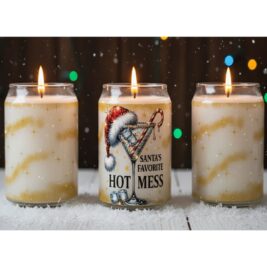 Sassy & Festive Soy Candle