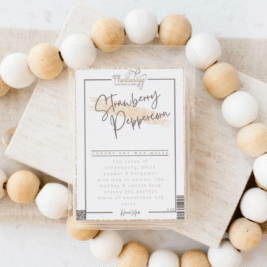 Strawberry Peppercorn Wax Melt