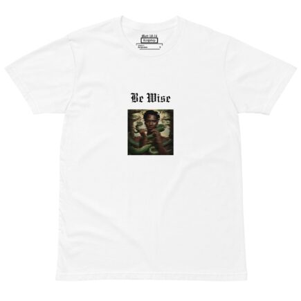 ‘Be Wise’ Tee: White
