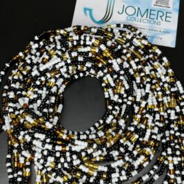 Ada tie on belly beads