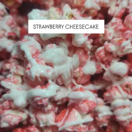 Strawberry Cheesecake Popcorn