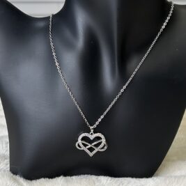 Forever Intertwined Heart Necklace