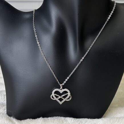 Forever Intertwined Heart Necklace