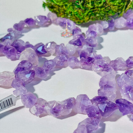 Amethyst Tumble Bracelet: Stress Relief & Intuition
