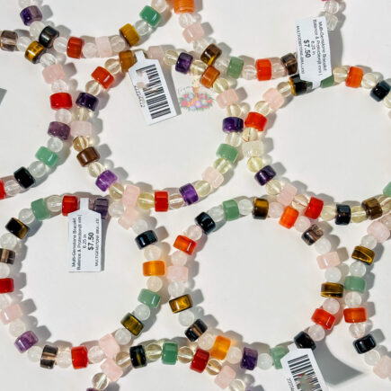 Multi-Gemstone Bracelet: Balance & Protection