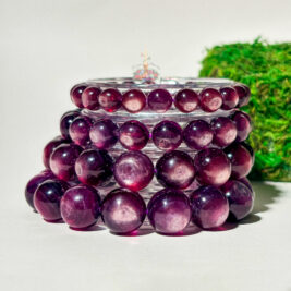 Purple Mica Bracelet: Intuition & Self-expression