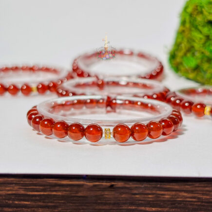 Orange Garnet Bracelet: Motivation & Creativity